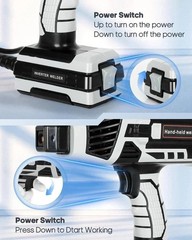 Saker Portable Electric Welding Machine,110V Portable Welder Handheld with IG