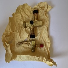 Service First VAL 4494 Liquid Line Service Valve 3/8” x 3/8” HVAC Refrigeration