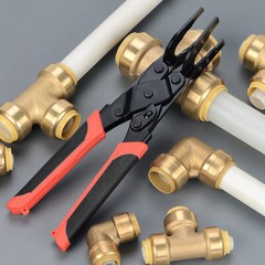 Disconnect Tongs Clamp Removal Tool Push Fit Fittings 1/2″ 3/4″ 1″ Pipe PEX CPVC
