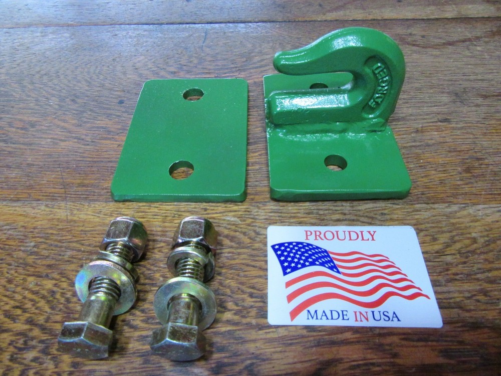 Tractor skidsteer loader 3/8″ bolt on grab bucket hook. **USA CERTIFIED WELDED**