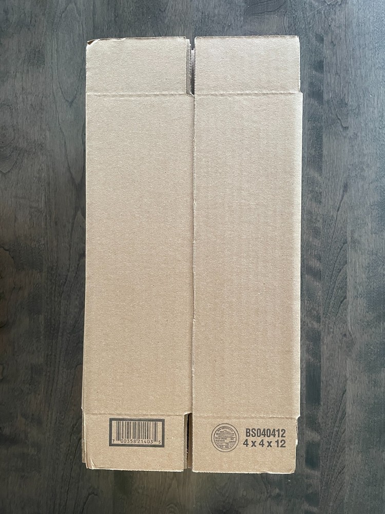 Standard Tall Corrugated Shipping Box – Single Wall Brown Box – Lot of 25