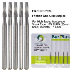 Wave Dental Surgical Bur Round Long 25mm Carbide Bur Friction Grip FG High Speed