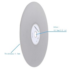 6 Inch Diamond Grinding Wheel 1/2 Inch Arbor Fine Grit 1500