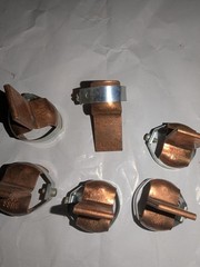 NEW LOT OF 6 GENUINE BUSSMANN BUSS No. 616 REDUCERS 3 PAIRS