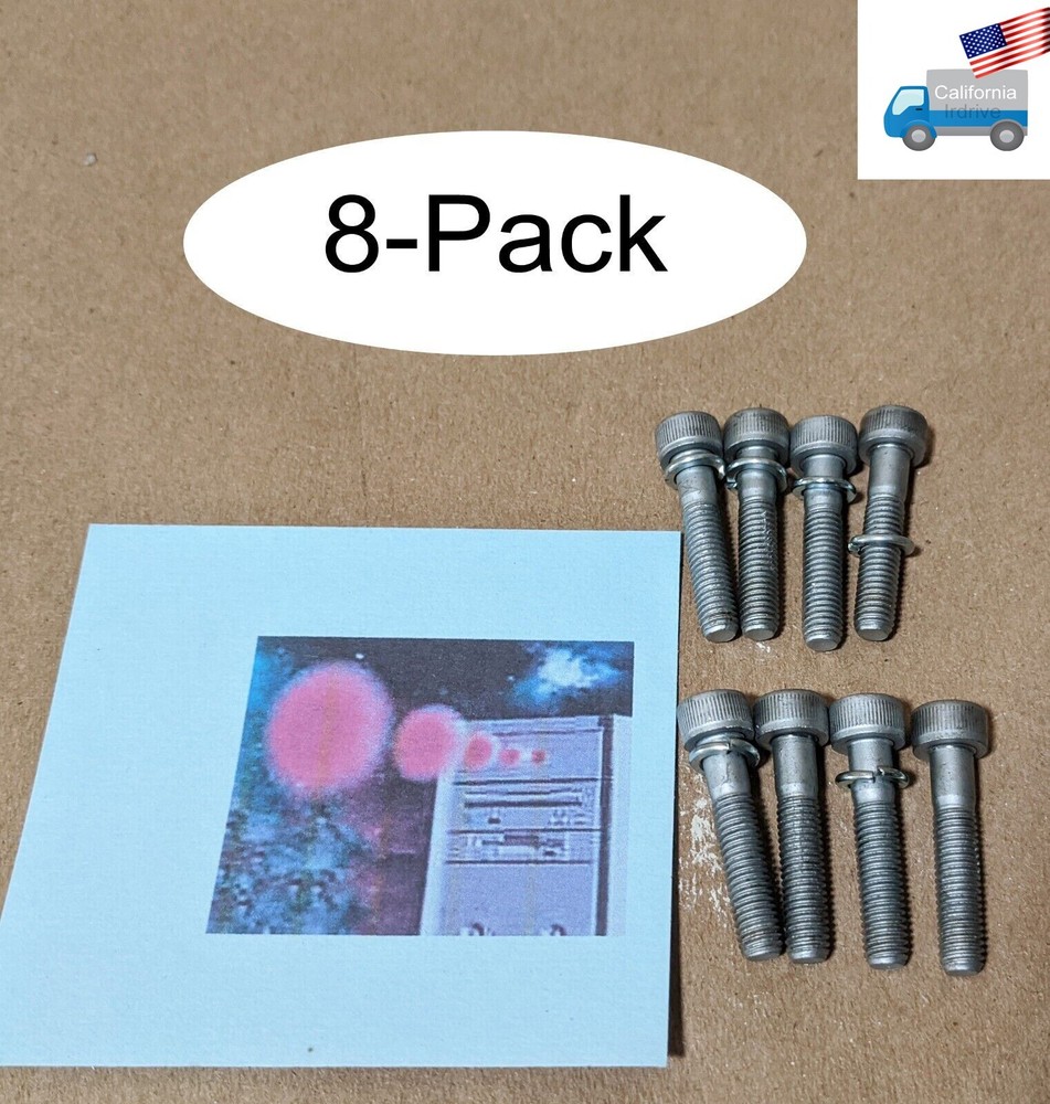8-Pack Stainless Steel Socket Head Cap 5/32″ Allen Screw,Diameter #10, Length 1″