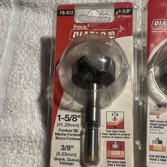 Diablo Forstner Bit 1-5/8 in, 3/8 in Shank, FB-012, 3-7/8 in OAL