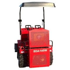 SDA-140W Ride-on Wheeled Mini Skid Steer Loader RATO Gas Engine 0.8Ton Seat-Type