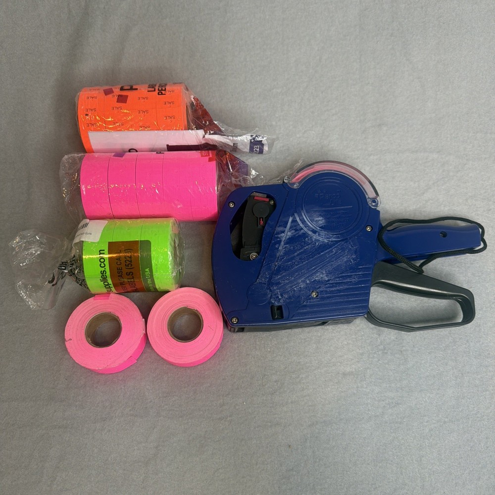 Price Tagging Gun Perco Lite Lightweight For 1 line Labeling Prices Easy To Use