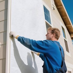 VEVOR 9 x 150 ft House Wrap 0.13 mm Thick Drop Cloth Vapor Barrier Covering