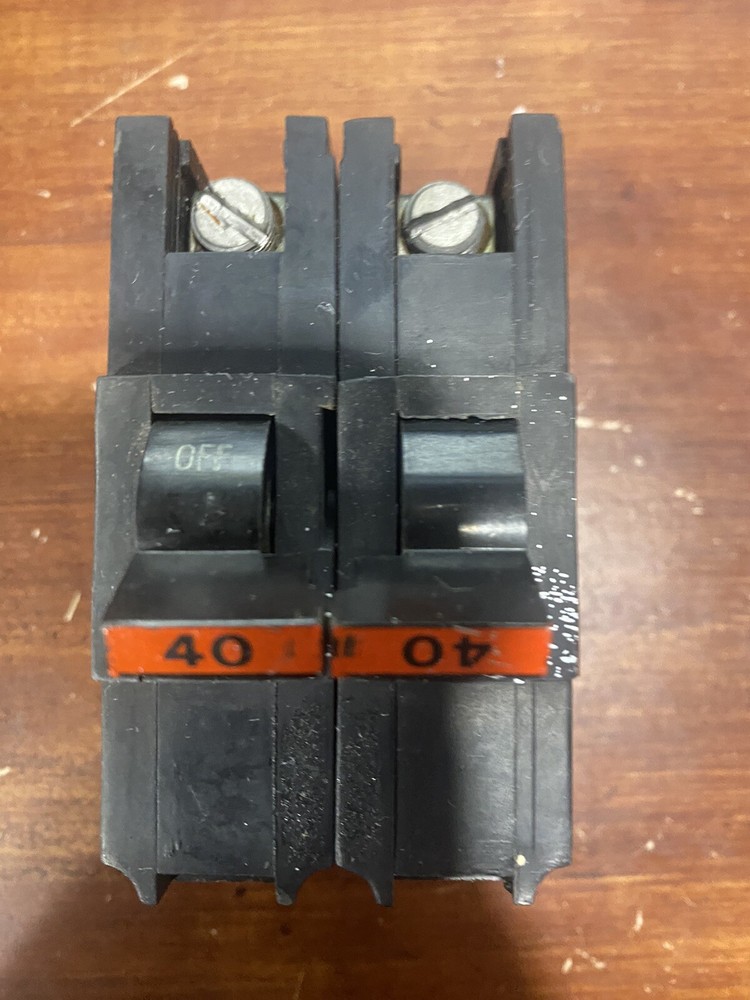 Federal Pacific NA240 40A Circuit Breaker – Black
