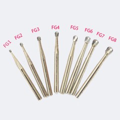 Dental Round Tungsten Carbide FG RA Bur For Surgical High Low Speed Handpiece
