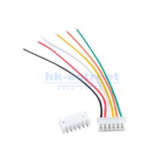 JST XH2.54mm 6 Pin 10/20/30cm Wire Cable Connector Male Female Plug Socket Lot