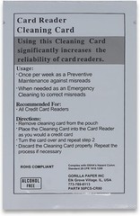Easy-to-Use Dual-Sided 50 Pack Cleaning Cards for POS Terminals – Alcohol-Free