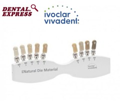 Ivoclar Vivadent Dental Shade Guide A-D 20 IPS or Natural Die ND1-9 Bleach Teeth