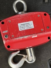 OPTIMA LP7910 CRANE SCALE 500lb Digital Hanging Scale Industrial Hook Scale USED