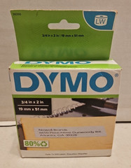 Dymo 3/4″ X 2″ White Return Address Labels 30330 (500 labels) C