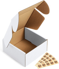 Multipurpose 4X4X2 Corrugated Mailers – 50 Durable Shipping Boxes for All Needs