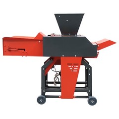 4-Blade Grass Straw Cutting&Silk Kneading Integrated Machine Conveyor Inlet 220V