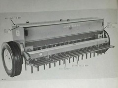 John Deere FB-C DF-C B-C D-C Grain Drill Predelivery Instructions Manual 3/72