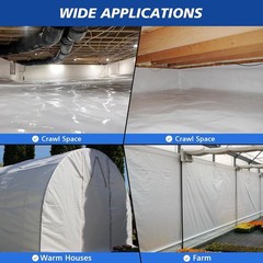 Crawldryer 10 mil Low Density Polyethylene Sheeting 10×100 ft Waterproof