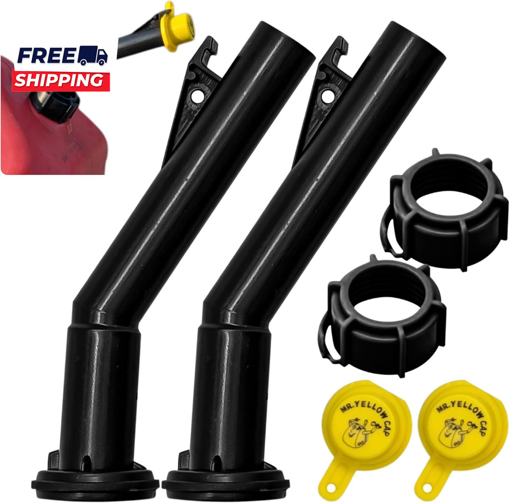 Mr Yellow Cap Gas Can Spout Replacement EASY to INSTALL Gas Cap
