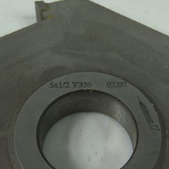 TTC 24-056-820 5×1 2×1-1/4 Straight Tooth Carbide Tipped Milling Cutter