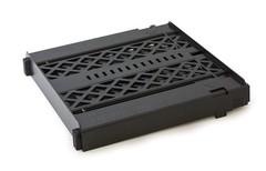 LockerMate Adjust-A-Shelf Locker Shelf for School Organization, 1 Pack, Black