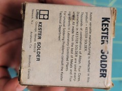 Solder Kester 282 Resin Flux Alloy 66 Core 66 SN 60 Dia. 062 / 16oz. NOS USA