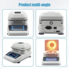 Digital Lab Moisture Halogen Heating Moisture Analyzer Meter Tester 0.001-120g