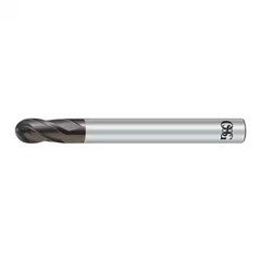 Osg 45300002 Ball End Mill, 100.00Mm L, 8Mm Shank Dia.