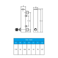 LZM-15T Liquid Flowmeter With Control Valve Panel Type 0.05-5GPM & LPM 10-100L/H