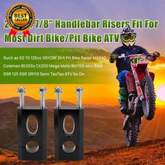 7/8″ Handlebar Risers – 7/8″ 22 Mm Handlebar Mount Clamp Risers for Coleman