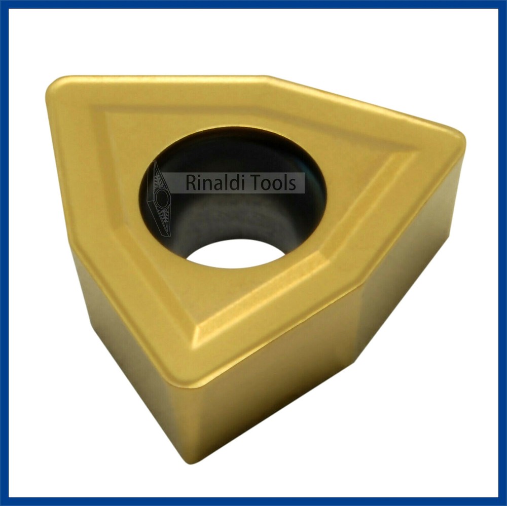 10 x Inserts WCMX – Drill Plates / Universal for Steel + Stainless Steel Machining!