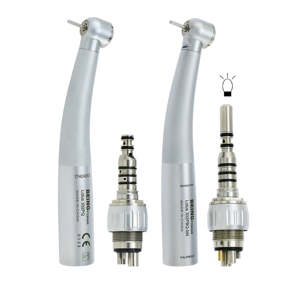 BEING Dental High Speed Turbine Handpiece Fiber Optic 4/6Holes fit KaVo Coupler