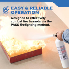 Mariner PWC Marine Fire Extinguisher, 5-B:C, 3.3Lbs, Coast Guard Approved