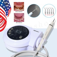 Dental Ultrasonic Piezo Scaler with detachable Handpiece fit EMS Cavitron tips