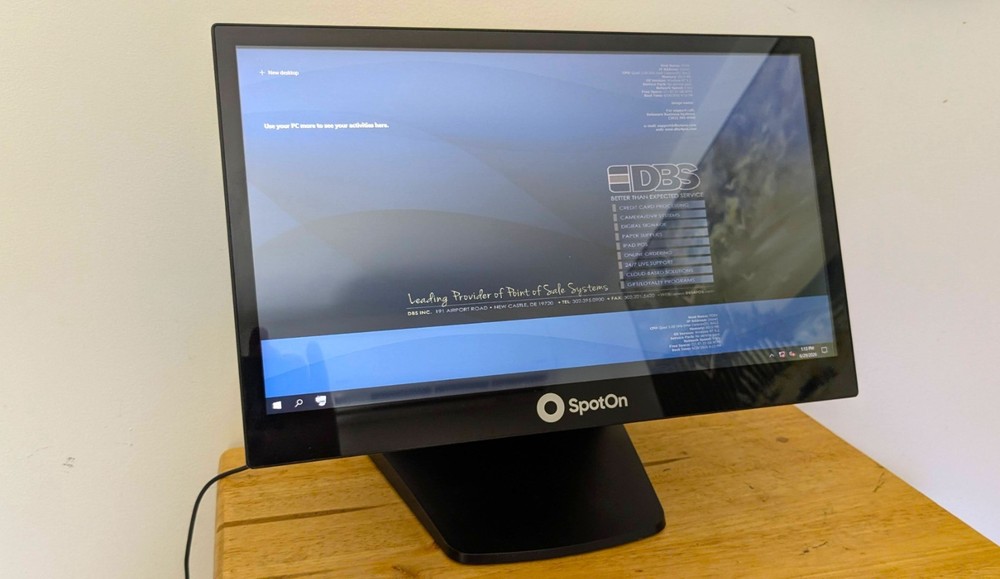 Touch Dynamic Pulse Ultra WS POS4 Terminal Celeron J6412 8GB RAM 128GB Win10