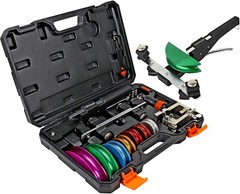 Versatile Hand-Powered Pipe Bending Kit – Compact and Durable with Storage Case