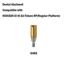 US Hiossen ET Implants Overdenture Regular Locator Abutment & Male Cap Inserts