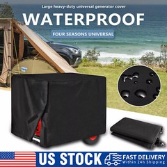 Heavy Duty Universal Generator Cover Waterproof Oxford 32x24x24″ for 5000-10000W