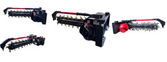 Raytree RMT48 48″+ Trencher for Bobcat Skid Steer 8″ Hi-Torque Lo-flow 14-22GPM