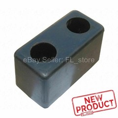 2 PACK Loading Dock Bumpers 6 in Rubber Boat Warehouse Trailer Truck Bolt On NEW
