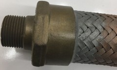 ECLK28 CROUSE HINDS 3/4” X 8” NO 3/4-INCH AND 8-INCHES FLEXIBLE LENGTH BRASS COU