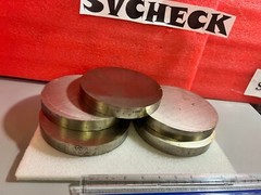 LOT of 5 304 SST Stainless Steel Alloy 6”x 7/8” Block 35 Pounds