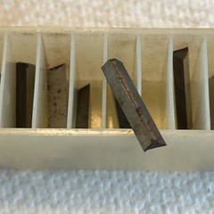 (10) New EVEREDE Boring Bar Blank INSERTS # 20120