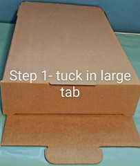 25 Pieces 9″ x 6″ x 3″ Corrugated Security Mailer Shipping Box