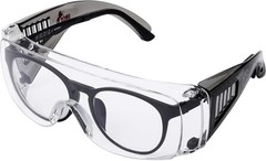 Contemporary Over Glasses Safety Goggles with Anti-Fog Lens – Lightweight Fit