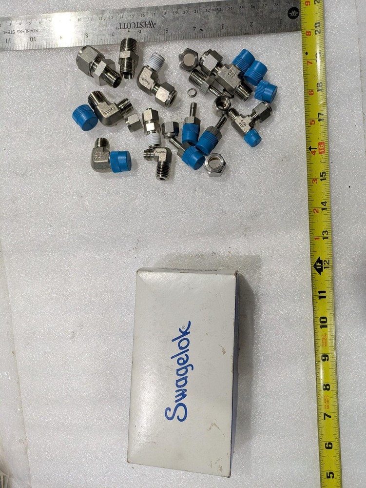 SWAGELOK .. ONE LOT AS IN PICTURE WFD, V04, VMD