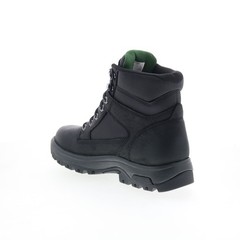 Dunham 8000 Works WP 6-Inch Plain Toe Boot Mens Black Work & Safety Boots