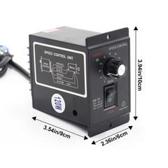 AC 110V Electric Motor Speed Controller Reversible Switch Regulator Switch 120W